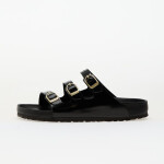 Tenisky Birkenstock Florida Fresh Natural Leather Patent High-Shine Black EUR 36