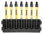 DeWalt Sada predĺžených bitov SQ / Bity / 7 ks / SQ1, SQ2, SQ3 / 57 mm (DT70824)