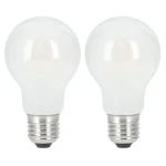 Xavax 112904 LED Filament žiarovka / E27 / 806 lm (nahrádza 60 W) / teplá biela / matná / 2 ks v krabičke (112904-X)