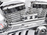 Mamido Detská elektrická motorka Chopper 24V biela