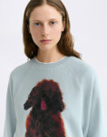Thinking MU Pet Portrait Blue Bonnie Sweatshirt BLUE S