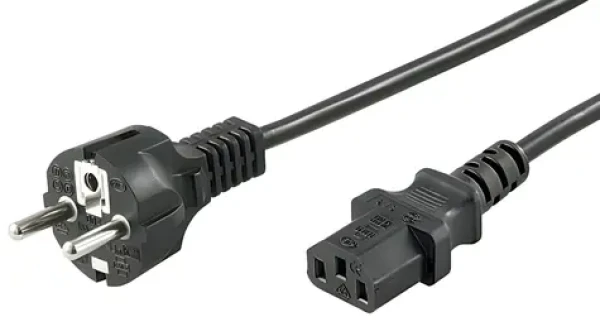 MicroConnect Power Cord CEE 7/7 - C13 1,8 m čierna / Napájací kábel / 250 V / 10 A (PE020418)