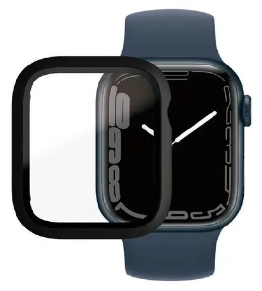 PanzerGlass Tvrdené sklo Full Body AB pre Apple Watch 8/7 45 mm čierna (3664)