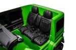 Mamido Mamido Elektrické autíčko Mercedes G63 AMG 2x24V 4x200W XXL lakované zelené
