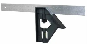 Stanley 2-46-017 / Uholník multifunkčný / 300mm / Integrovaná libela (2-46-017)