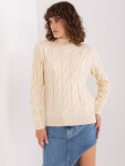 Jumper AT SW 2235.00P svetlo béžový jedna velikost