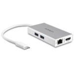 StarTech DKT30CHPDW dokovacia stanica biela / 60W napájanie / 1x HDMI / 4X USB / 1x RJ-45 (DKT30CHPDW)