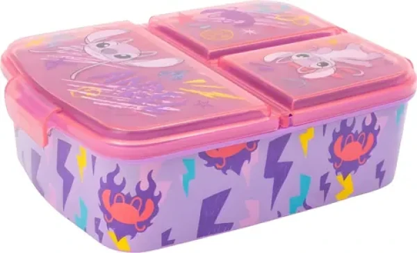 STOR Multi Box na desiatu Angel / Box na desiatu / 3 priehradky / Bez BPA (75170)