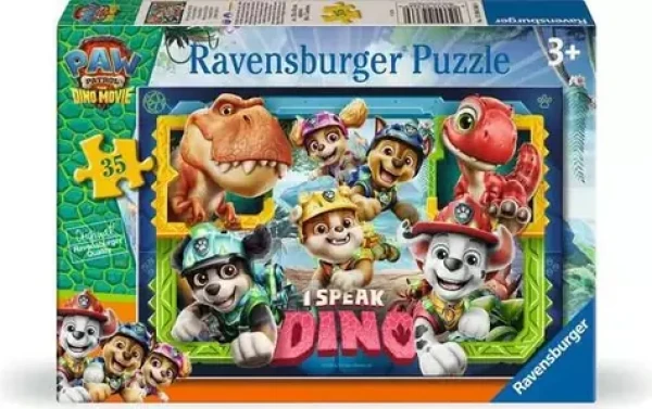 Ravensburger 120043669 Tlapková patrola: Dinosaurie film