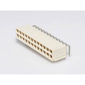 Molex vstavaná zásuvková lišta (štandardná) Počet pólov 24 Raster (rozteč): 4.2 mm 874272402 1 ks Tray; 874272402