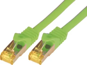 Mcab Cat7 SFTP kábel 3M zelená / Patch kábel / PIMF / LSZH / 10Gbit (3774)