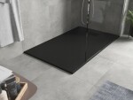 MEXEN/S - Hugo sprchová vanička SMC 140x70, čierna, krytka čierna 42707014-B