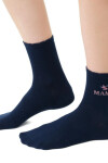 Dámske vzorované ponožky 099 tmavě modrá 35-37
