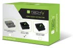 Techly IDATA-HDMI-EA74K čierna / HDMI audio extraktor / LPCM 7.1 / 4K UHD / 3D / HDCP (IDATA-HDMI-EA74K)