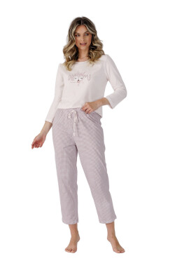 DÁMSKE PYŽAMO DANNA 1505 písek 2XL