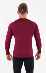 Rough Radical Tričko Vital Zip Ls Burgundy