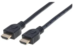 Manhattan / HDMI kábel / 5 m / tienený / Ethernet / ARC / 4K/60 Hz (353953)