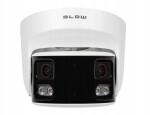 Blow 77-859# Kamera ip blow 8mp bl-i8ss40twm 4mm Biela kopułowa panoramiczna duallens