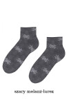 Dámske ponožky Steven Frotte art.123 melanžová šedá/lurex 35-37