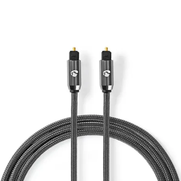 Nedis Optický audio kábel TosLink (M) - TosLink (M) 3.00 m sivá (CATB25000GY30)