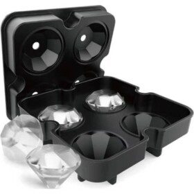 Silikónová forma na ľad diamant - Cakesicq - Cakesicq