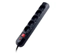 Tracer PowerGuard prepäťová ochrana 1.8m / 5 zásuviek / čierna (TRALIS30406)