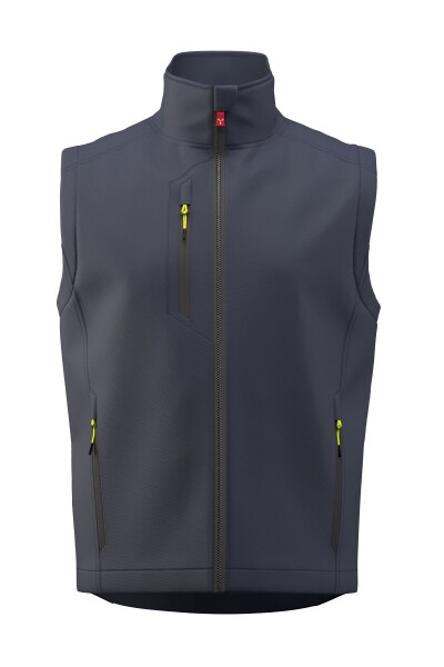 Pánska zateplená softshellová vesta Payper CREEK VEST PAD Farba: Námornícka modrá, Veľkosť: 5XL (S007700489080175XL)