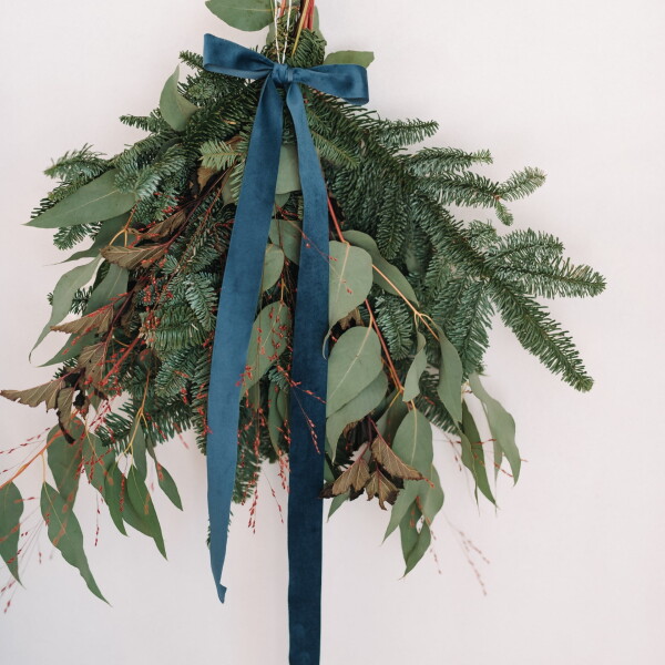 Bella Rose Zamatová stuha 3 cm – modrá (9 m)