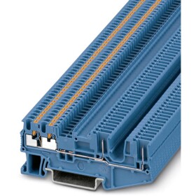 Feed-through terminal block PT 1,5/S-QUATTRO/2P BU 3212400 Phoenix Contact; 3212400