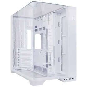 Lian Li O11 Vision Compact biela / E-ATX / ATX / micro-ATX / 2x USB 3.0 + USB-C / bez zdroja / priehl. (O11VPW)