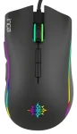 INCA IMG-349 čierna / Drôtová herná myš / optická / 6400 DPI / 7 tlačidiel / RGB / USB / 1.6m (IMG-349)