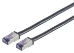 Lanview Cat6a S/FTP HIGH-FLEX čierna / Sieťový kábel / RJ-45 / 20 m / PoE (LVN-CAT6A-FLEX-20M)