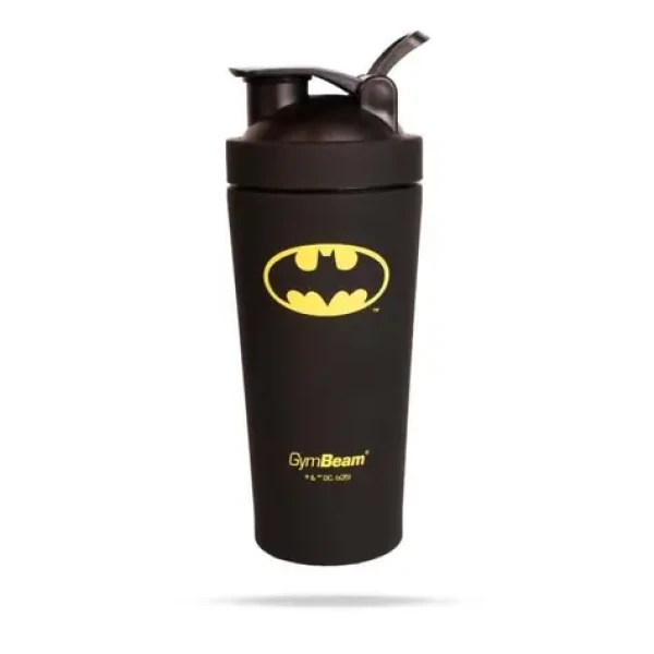 Šejker Steel Batman™ 750 ml - GymBeam (čierna) (110278-1-single_variant)