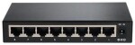 XXX_Planet Technology Corp (Planet) Wi-Tek WI-SG108 łącza sieciowe Nie zarządzany Gigabit Ethernet (10/100/1000) Čierny, Oranžový