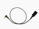 Poly 85S11AA Audio kábel - 2.5 mm 4pinový stereo jack rýchle rozpojenie Poly EncorePro / 0.45 m (85S11AA)