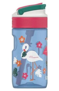 Kambukka Lagoon 400 ml Blue Flamingo / fľaša na vodu / tritan (11-04052)