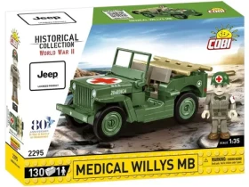 Cobi 2295 II WW Sanitka Willys MB D-DAY, 1:35