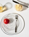 Iittala Sklenený tanie Kastehelmi Ø 31,5 cm – Clear