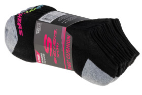 Skechers 6pk No Show Socks S108263-BLK