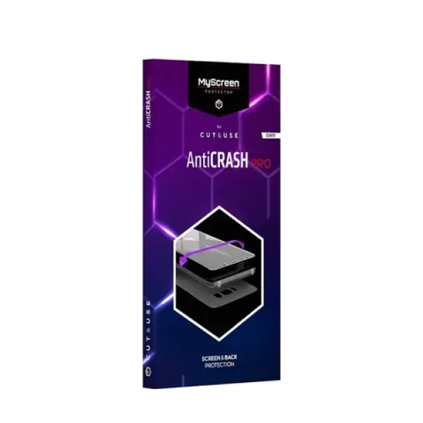 MyScreen antiCRASH PRO / Ochranná fólia / pre telefóny do 7" / 10 ks v balení (M CU FOL 6.5 AC PRO DRY 4.0)
