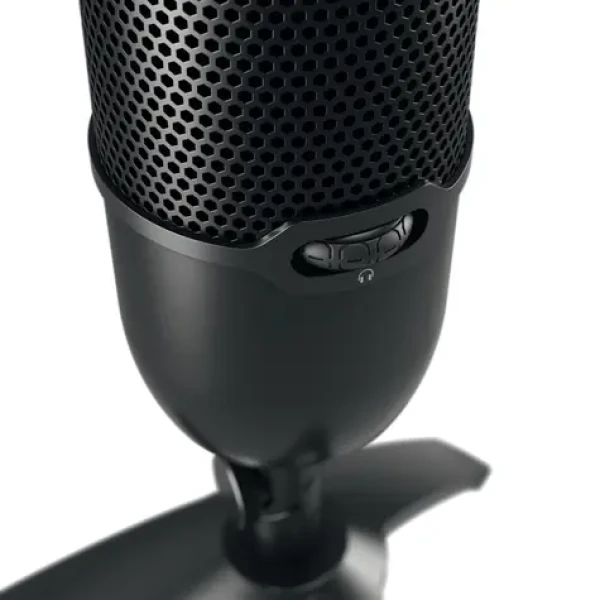 Cherry UM 3.0 čierna / Stolný mikrofón / USB / kardioidný / 24 bit/96 kHz (JA-0700)