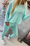 Set s oversized halenkou mint UNI