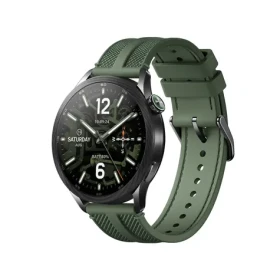 XIAOMI Watch S5 46 mm čierna, zelený športový remienok / Chytré hodinky / 1,48 "AMOLED / 480 x 480 / 5 ATM / Bluetooth (70278)
