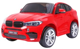 Mamido Elektrické autíčko BMW X6 M dvojmiestne XXL červené