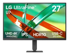 27" LG UltraFine 27U730B-B čierna / Monitor / IPS / 4K UHD / 60 Hz / 5 ms / USB-C PD 65 W / HDMI / DP (27U730B-B.AEU)