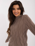 Jumper AT SW 2235.00P hnedý jedna velikost