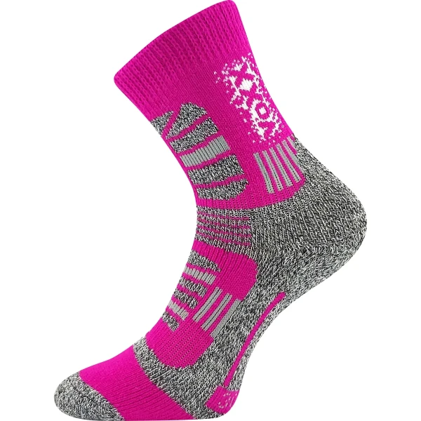 VOXX® Trakčné ponožky pre deti fuxia 1 pár 20-24 119523