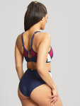 Swimwear Limitless High Waist High Leg Pant navy orchid SW1606