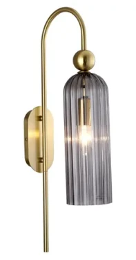 Light Presti Piega dymová / Nástenné svietidlo / E14 (LP-939/1W smoked)