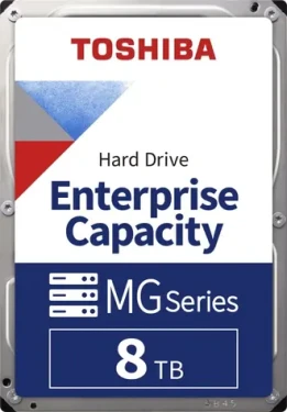 Toshiba Enterprise Capacity MG10 8TB 512e / HDD / 3.5 "/ SATA 6Gbits / 512MB cache / CMR / 7 200 rpm / Interné / 5y (MG10ADA800E)